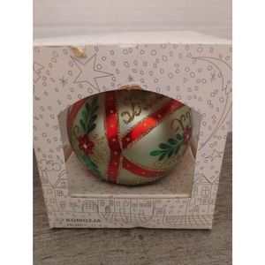 Komozja Poland Christmas Ornament Ball